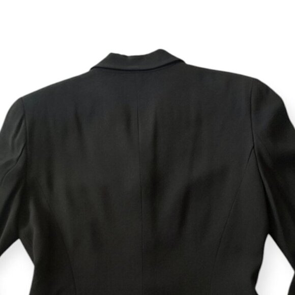 Vintage DKNY Black Wool Blazer Jacket , size 6, 90s - Picture 11 of 15